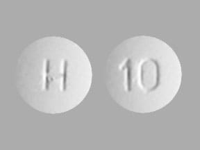 Imprint H 10 - repaglinide 0.5 mg