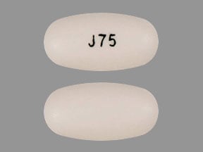 Imprint J 75 - sevelamer 800 mg
