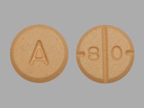 A 8 0 - Amphetamine and Dextroamphetamine