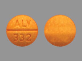 Imprint ALV 332 - carbidopa 25 mg