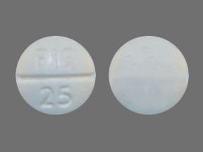 Imprint F19 25 - dapsone 25 mg