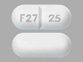 Imprint F27 25 - ethacrynic acid 25 mg