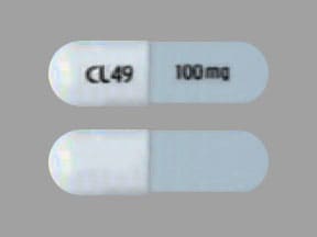 Image 1 - Imprint CL49 100 mg - minocycline 100 mg