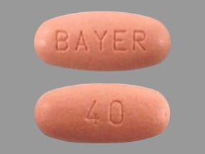 Imprint BAYER 40 - Stivarga 40 mg