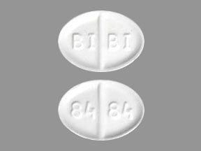 Imprint BI BI 84 84 - Mirapex 0.25 mg