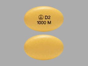 Imprint Logo D2 1000M - Jentadueto XR linagliptin 2.5 mg / metformin hydrochloride 1000 mg
