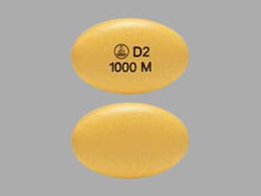 Image 1 - Imprint Logo D2 1000M - Jentadueto XR linagliptin 2.5 mg / metformin hydrochloride 1000 mg