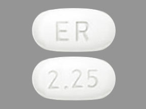 Imprint ER 2.25 - Mirapex ER 2.25 mg