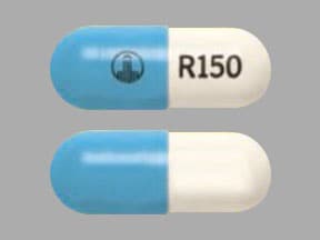 Imprint Logo R150 - Pradaxa 150 mg