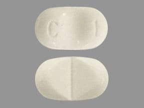 Image 1 - Imprint C 1 - clobazam 10 mg