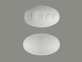 Image 1 - Imprint B 077 - Folbecal Prenatal Multivitamins with Folic Acid 1 mg