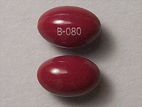 Imprint B-080 - Somnote 500 mg