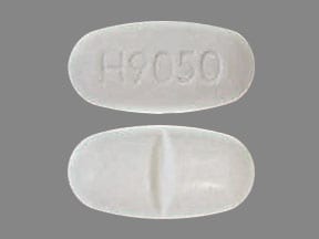 Image 1 - Imprint H9050 - nevirapine 200 mg