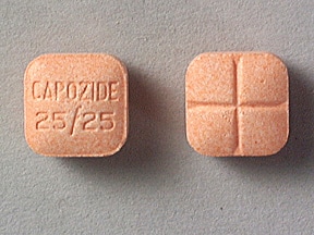 Image 1 - Imprint CAPOZIDE 25/25 - Capozide 25/25 25 mg / 25 mg