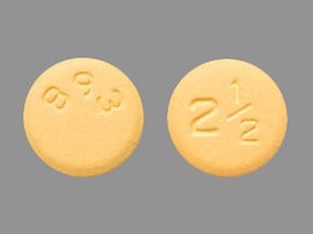 Imprint 893 2 1/2 - Eliquis 2.5 mg