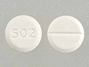 Image 1 - Imprint 502 - tizanidine 2 mg