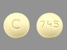 Imprint C 745 - Prandin 1 mg
