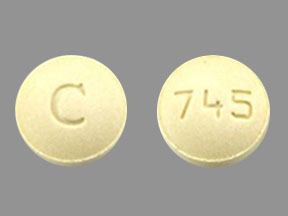 Imprint C 745 - Prandin 1 mg