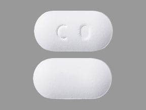 Image 1 - Imprint C 0 - Temixys lamivudine 300 mg / tenofovir disoproxil fumarate 300 mg