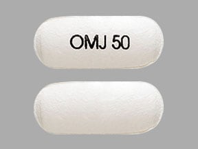 Imprint OMJ 50 - Nucynta ER 50 mg
