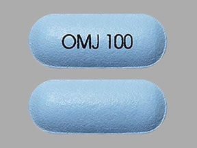 Imprint OMJ 100 - Nucynta ER 100 mg