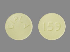 Pill Finder: CIPLA 159 Yellow Round - Medicine.com