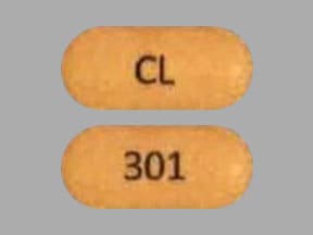 Imprint CL 301 - efavirenz 600 mg