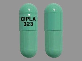 Image 1 - Imprint CIPLA 323 - dimethyl fumarate 240 mg