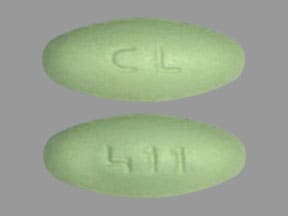 Image 1 - Imprint CL 411 - cinacalcet 60 mg