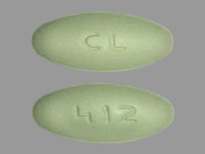 Imprint CL 412 - cinacalcet 90 mg