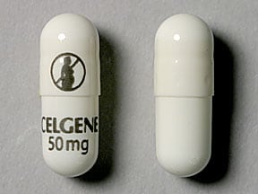 Imprint CELGENE 50 mg DO NOT GET PREGNANT SYMBOL - Thalomid 50 mg