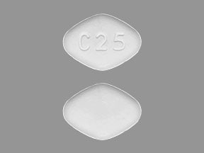 Imprint C25 - Rubraca 250 mg