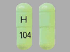 Image 1 - Imprint H 104 - indomethacin 50 mg