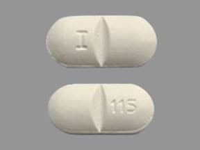Imprint I 115 - lamivudine/zidovudine 150 mg / 300 mg