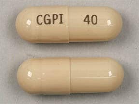 Imprint CGPI 40 - Oracea 40 mg