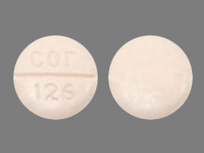Imprint cor 126 - metaxalone 400 mg