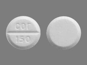 Imprint cor150 - cyproheptadine 4 mg
