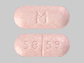 Imprint M 58 59 - metaxalone 800 mg