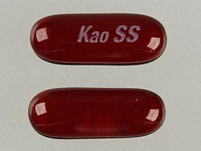 Image 1 - Imprint Kao SS - Kaopectate Stool Softener 240 mg