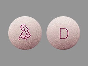 Image 1 - Imprint D Logo - Bonjesta doxylamine succinate 20 mg / pyridoxine hydrochloride 20 mg