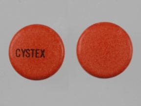 Image 1 - Imprint CYSTEX - Cystex methenamine 162 mg / sodium salicylate 162.5 mg