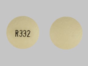 Image 1 - Imprint R332 - pantoprazole 20 mg