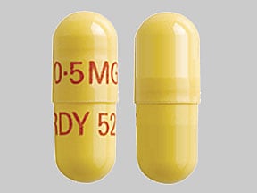Image 1 - Imprint 0.5MG RDY 525 - tacrolimus 0.5 mg