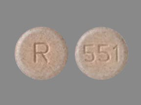 Imprint R 551 - desloratadine 2.5 mg