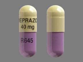 OMEPRAZOLE 40 mg R645 - Omeprazole Delayed-Release