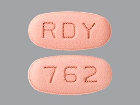 Image 1 - Imprint RDY 762 - valganciclovir 450 mg