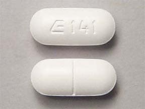 Image 1 - Imprint E 141 - oxaprozin 600 mg