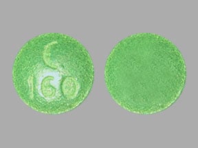 Image 1 - Imprint E 160 - hydroxyzine 25 mg