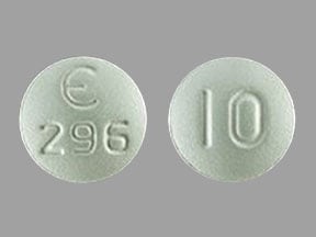 Imprint E 296 10 - Fycompa 10 mg