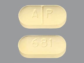 Image 1 - Imprint A P 681 - Primlev 300 mg / 5 mg